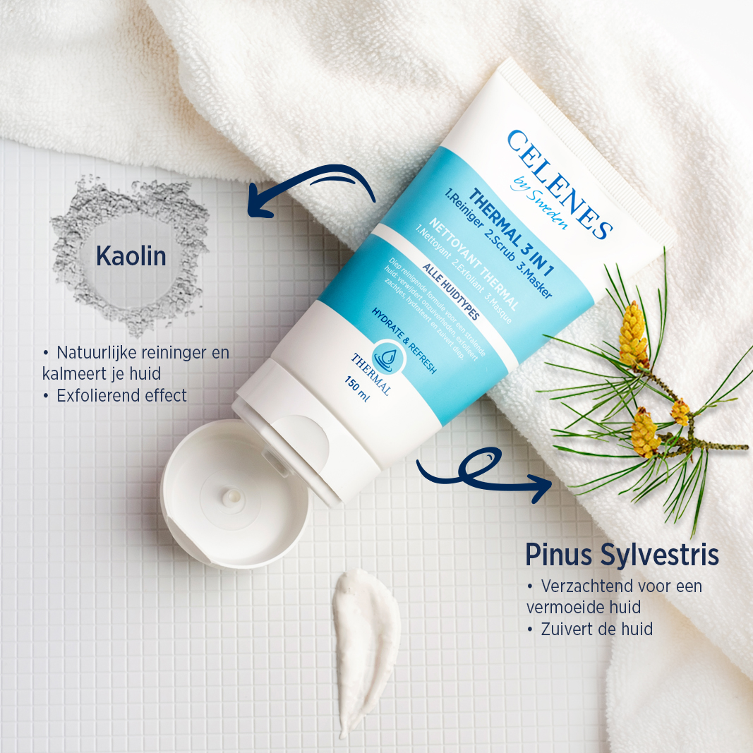 Celenes Thermal 3 in 1 peeling mask (150 ml) - image 3