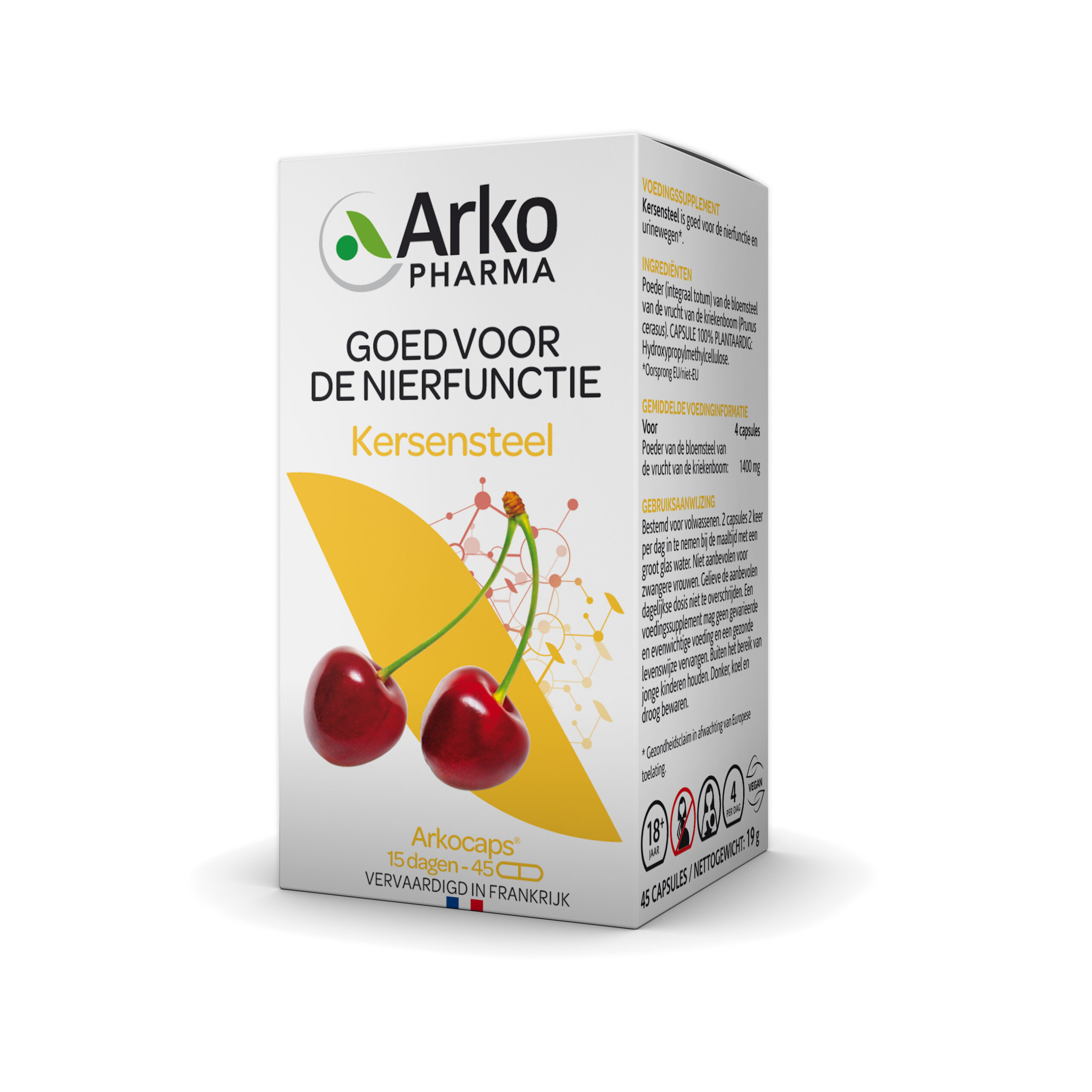 Arkocaps Kersensteel (45 capsules)
