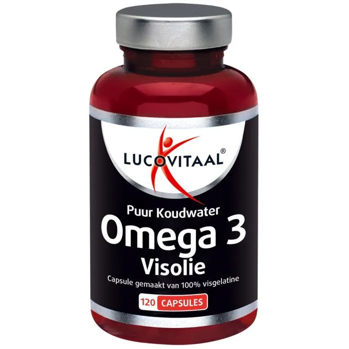 Lucovitaal Puur Omega 3 Koudwater Visolie (120 capsules)