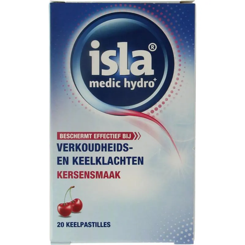 Isla Medic hydro+ kersen (20 stuks)