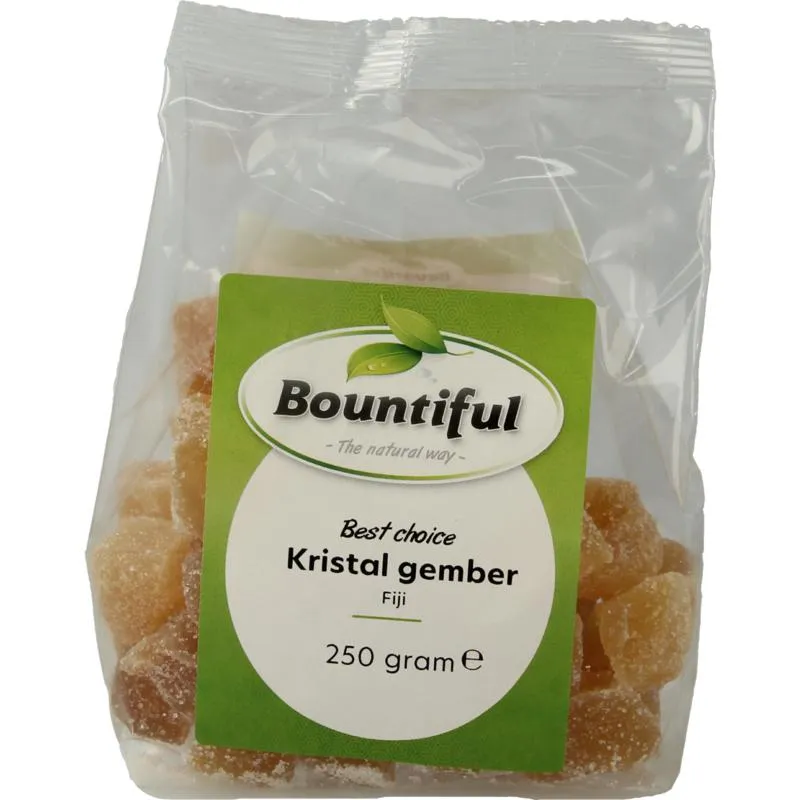Bountiful Kristal Gember (250 gr)