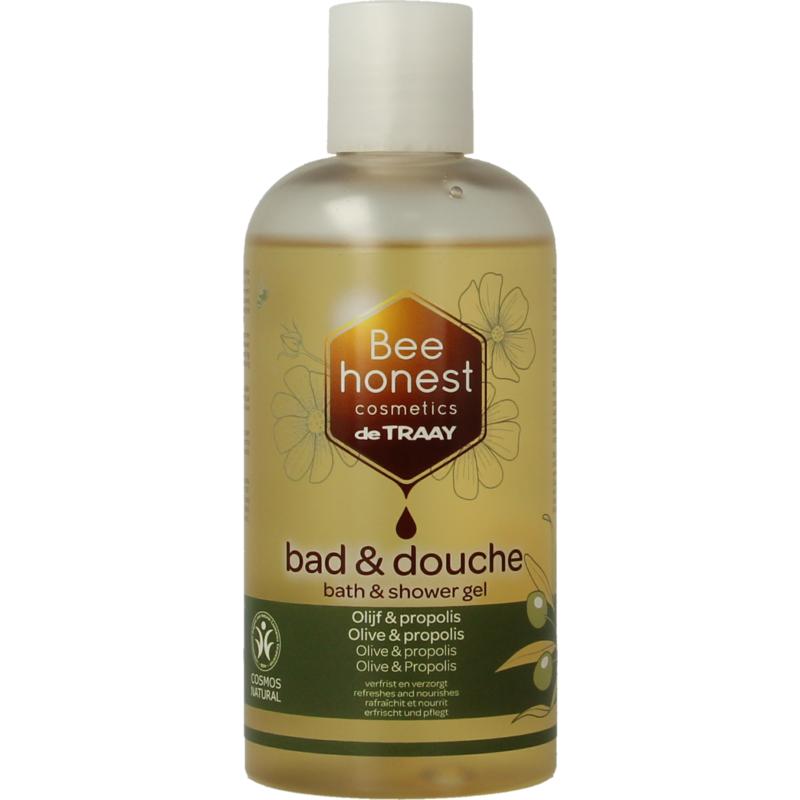 Traay Beenatural Bad / douche olijf / propolis (250 ml)