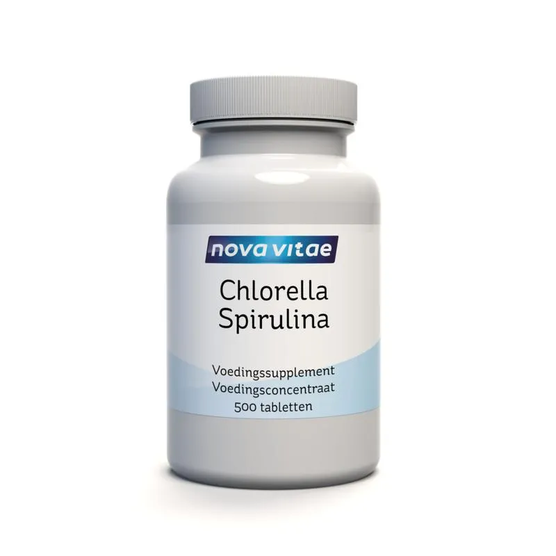 Nova Vitae Chlorella spirulina (500 tabletten)