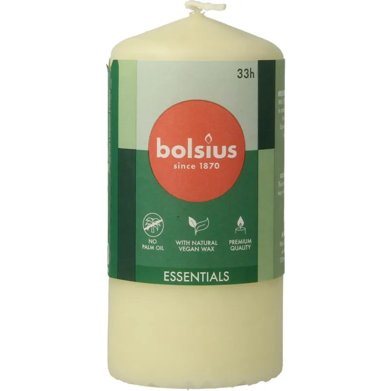 Bolsius Stompkaars 120/58 Soft Pearl (1 stuk)