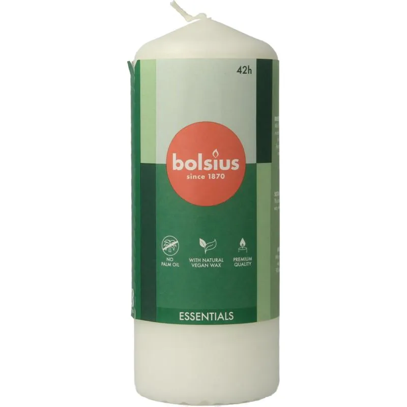 Bolsius Stompkaars 150/58 Cloudy White (1 stuk)