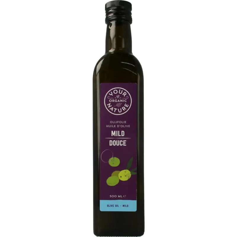 Your Organic Nature Olijfolie Mild Bio (500 ml)