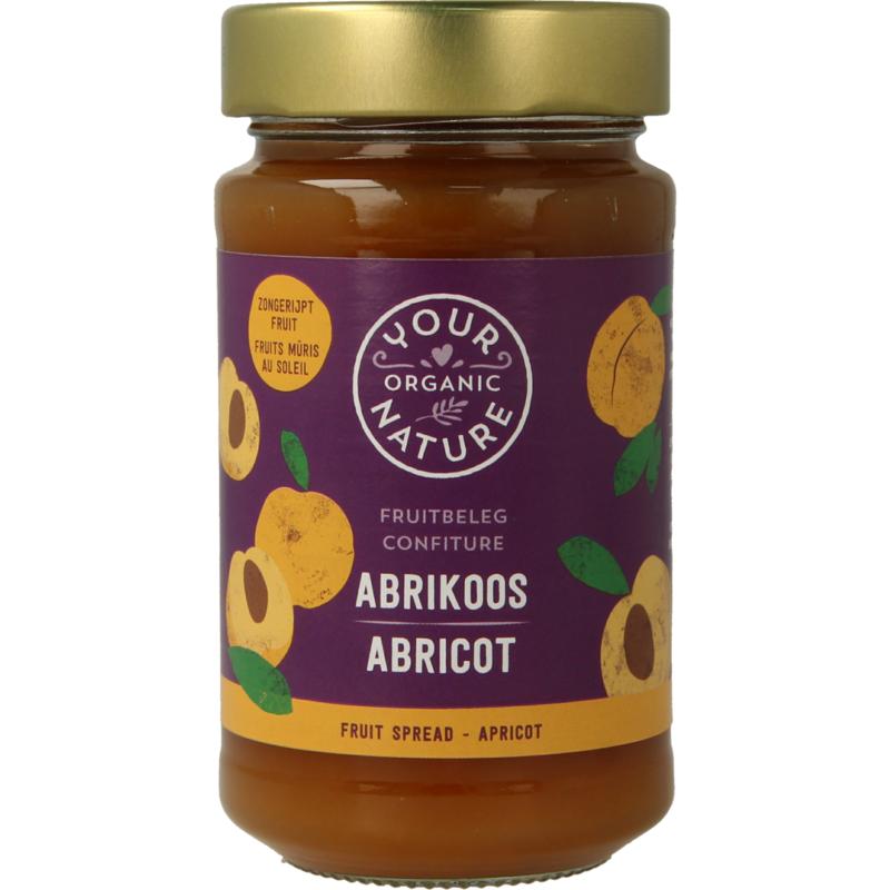 Your Organic Nature Fruit beleg abrikoos bio (250 gr)