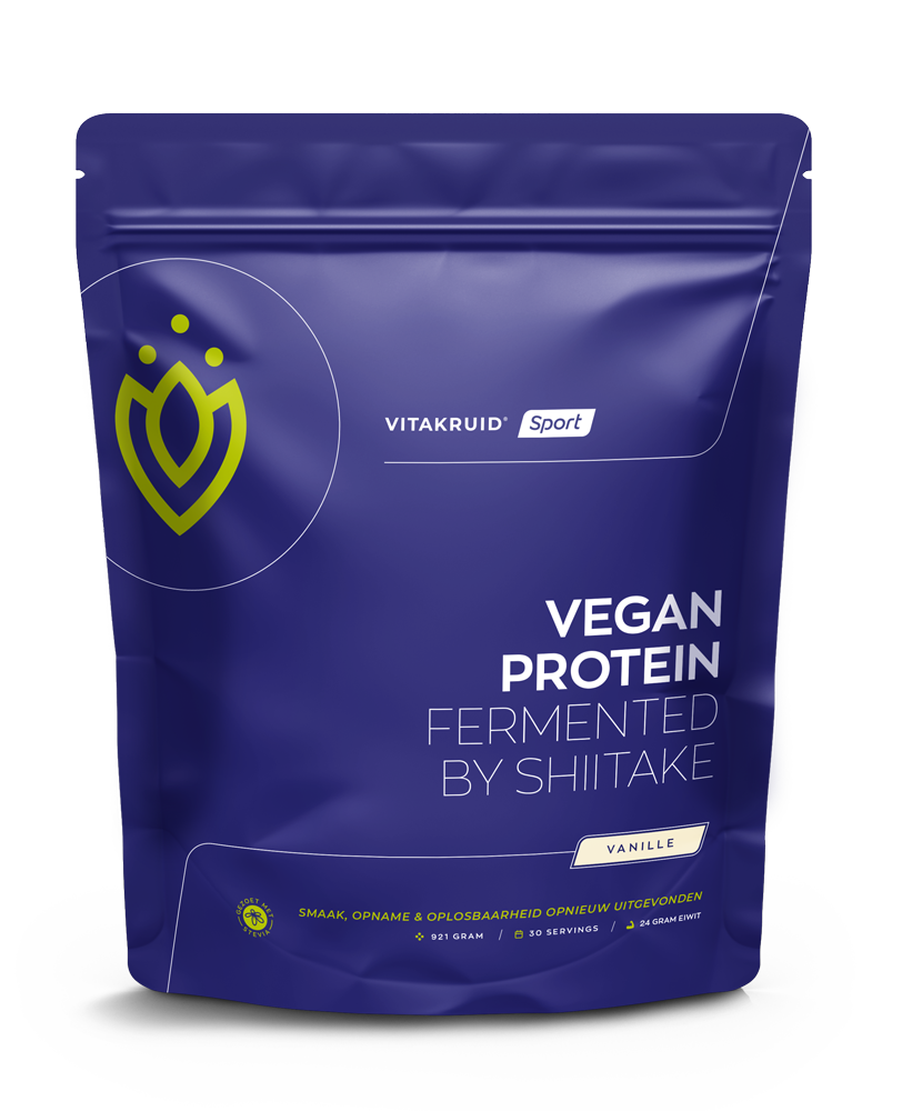 Vitakruid Vegan Protein Fermented By Shiitake - Vanille (921 gr)