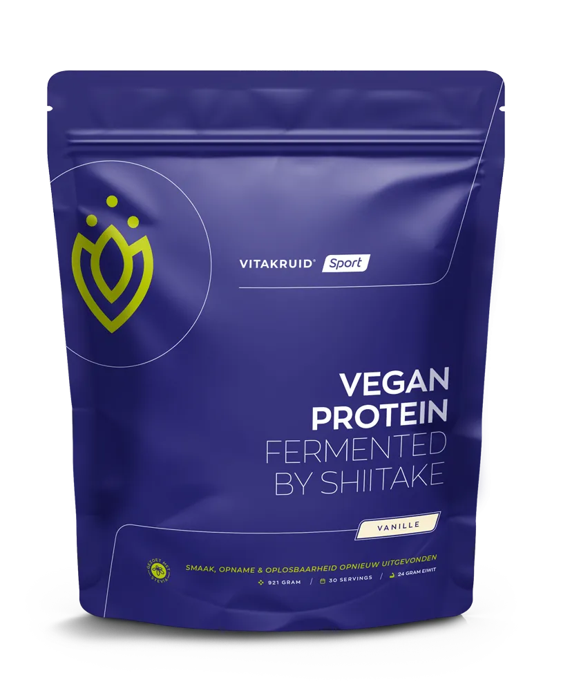 Vitakruid Vegan Protein Fermented By Shiitake - Vanille (921 gr)