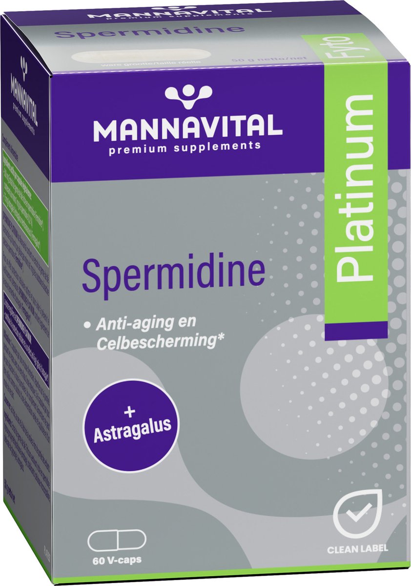 Mannavital Spermidine bio (60 vega capsules)