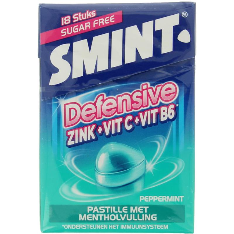 Smint Defensive Peppermint (18 stuks)