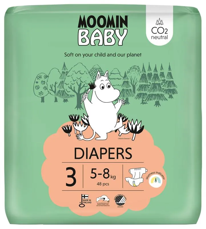 Moomin Baby Luiers 3 (48 stuks)