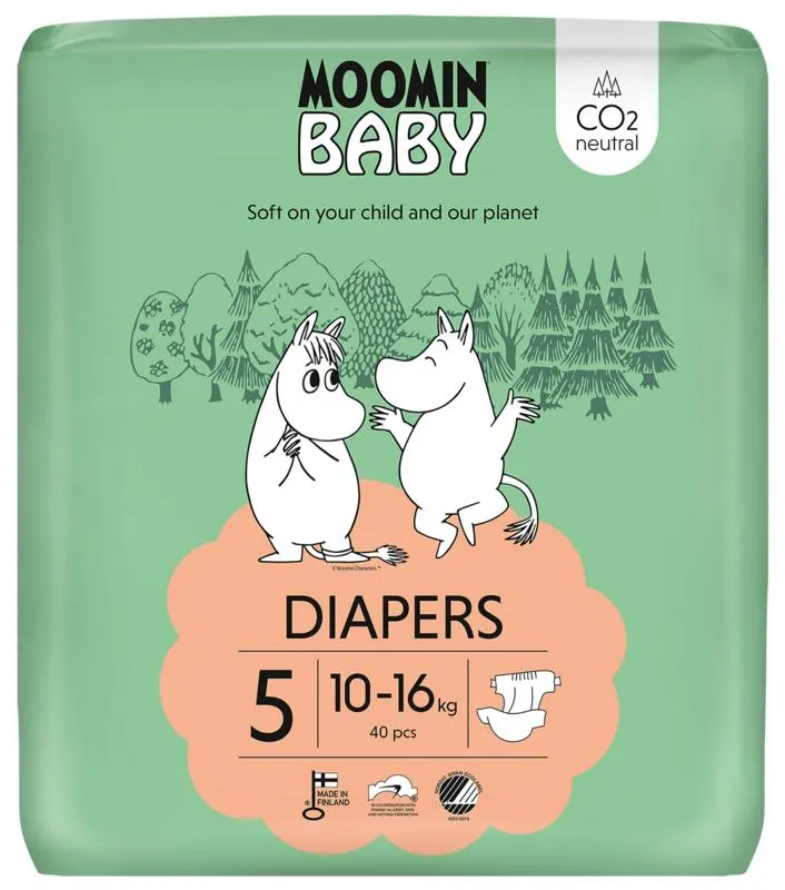 Moomin Baby Luiers 5 (40 stuks)