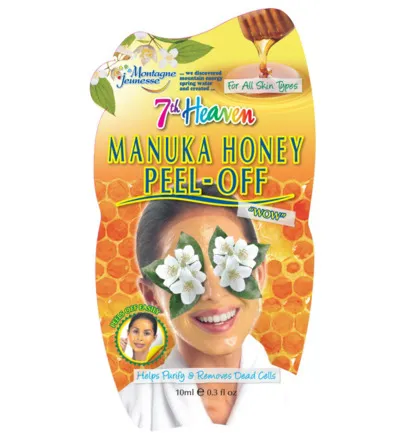 Montagne Jeunesse 7th Heaven gezichtsmasker manuka honey peel-off (10 ml)