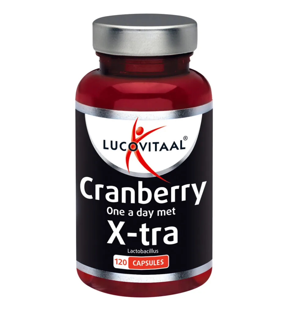 Lucovitaal Cranberry X-tra Lactobacillus (120 capsules)