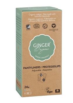 Ginger Organic Inlegkruisjes Flexibel (24 stuks)