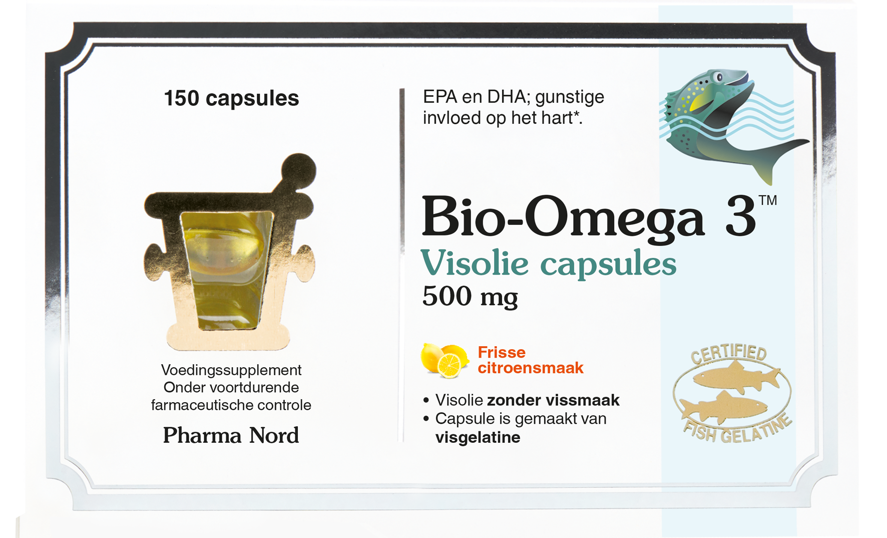 Pharma Nord Bio Omega 3 Visolie (150 capsules)