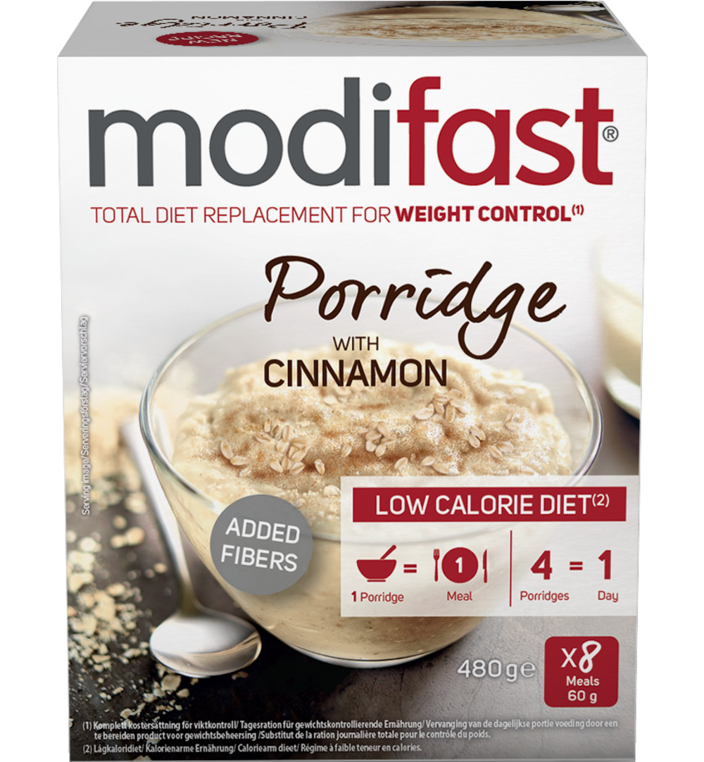 Modifast Intensive Porridge With Cinnamon (8 x 60 gr)