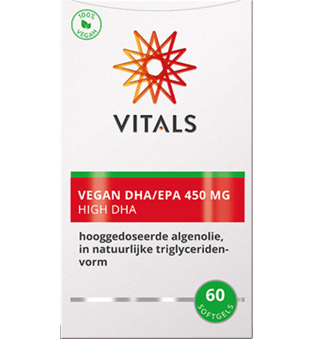 Vitals Vegan Dha/Epa 450 Mg (60 vega softgels)