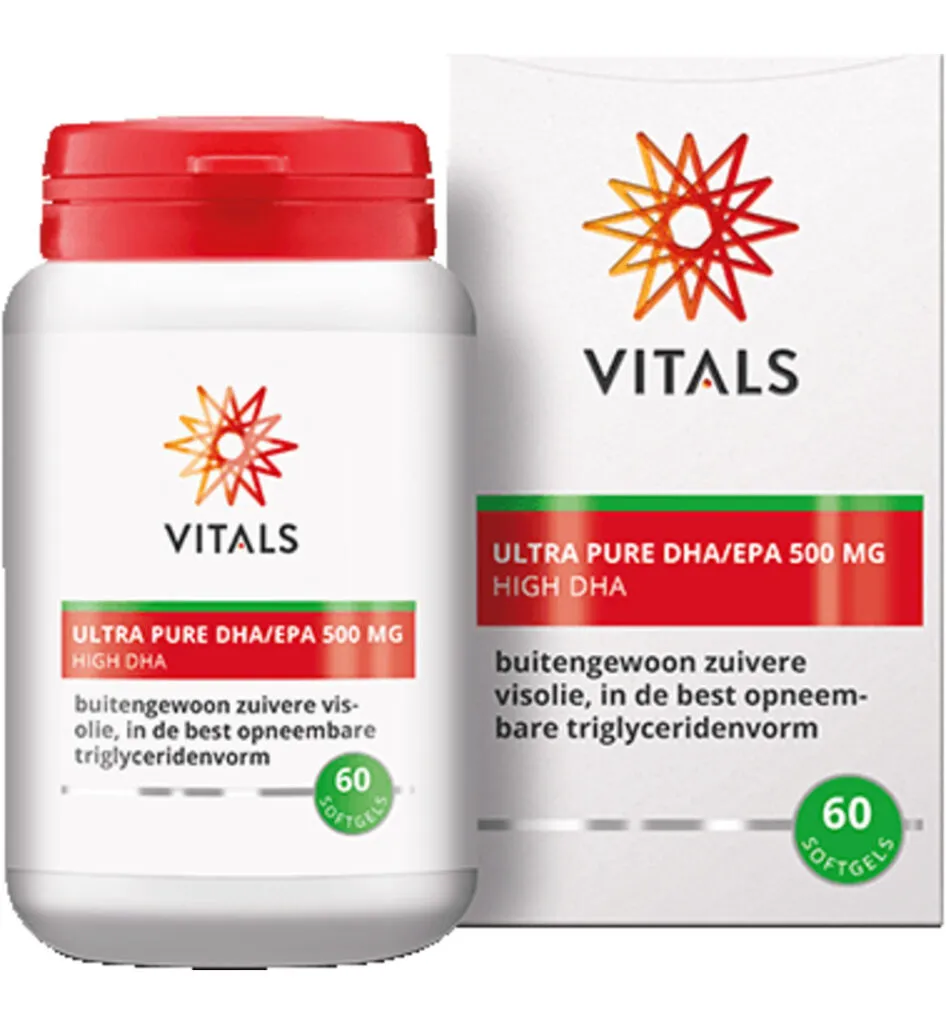 Vitals Ultra Pure Dha/Epa 500Mg (60 softgels)