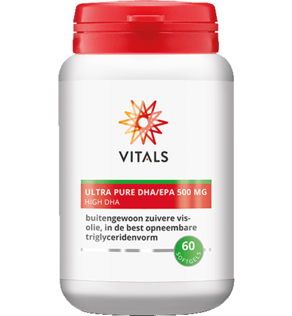 Vitals Ultra Pure Dha/Epa 500Mg (60 softgels) - image 2