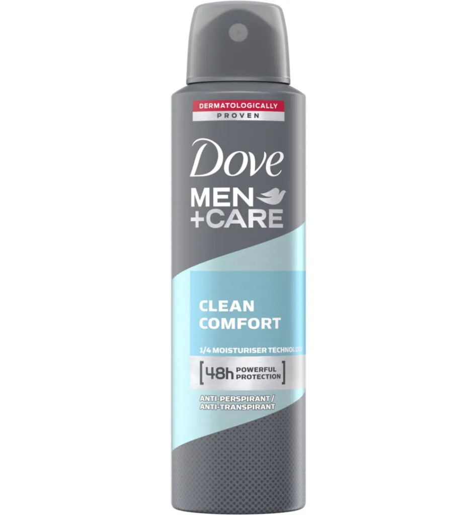 Dove Deodorant spray men clean comfort (250 ml)
