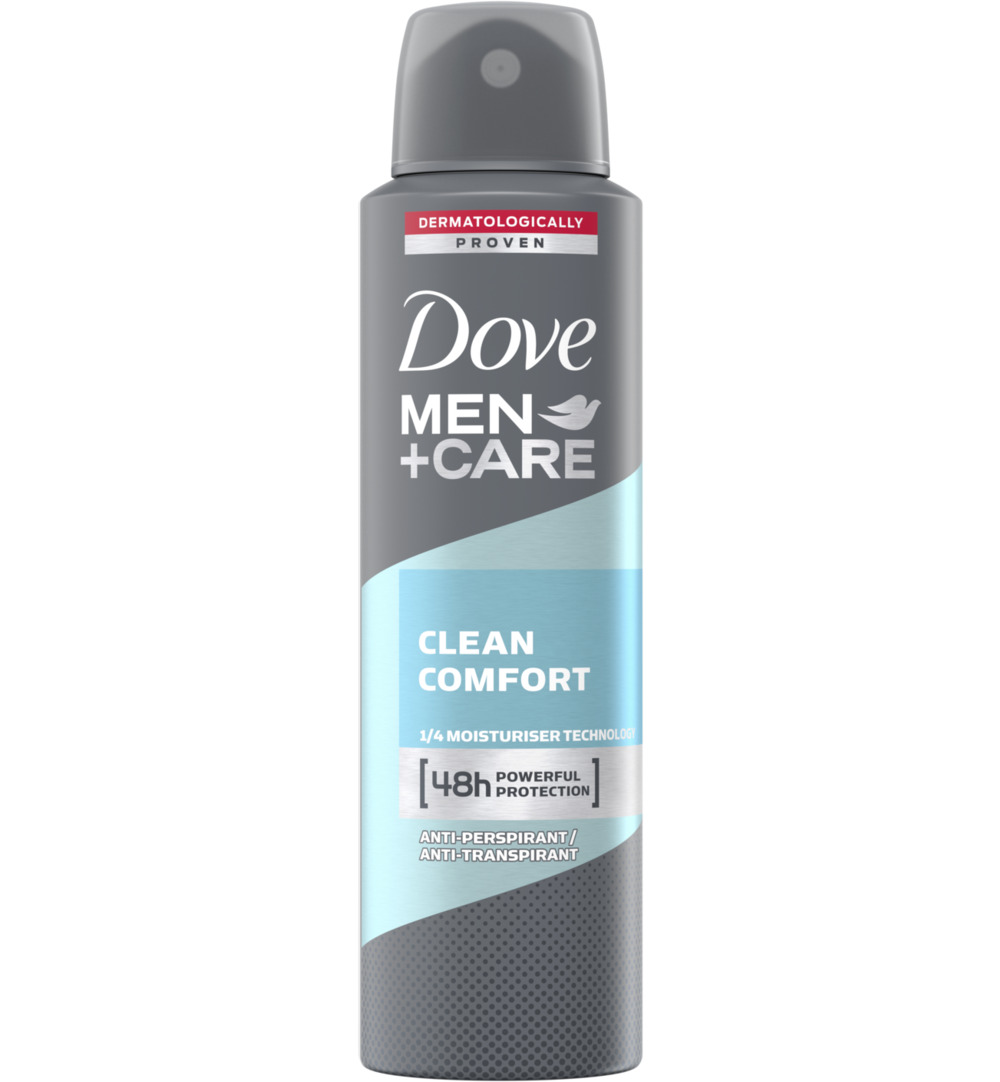 Dove Deodorant spray men clean comfort (250 ml)