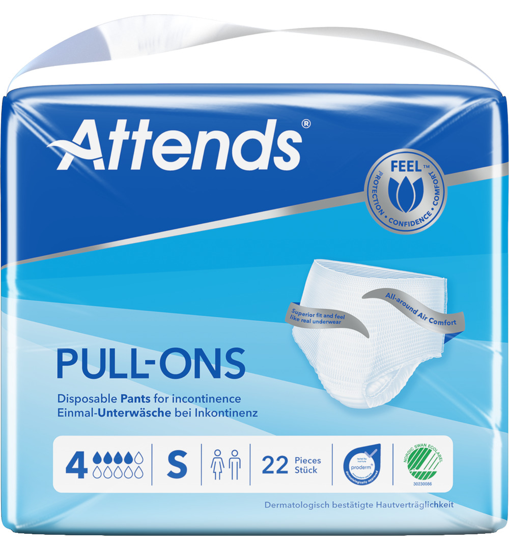 Attends Pull Ons Small 4 (22 stuks)