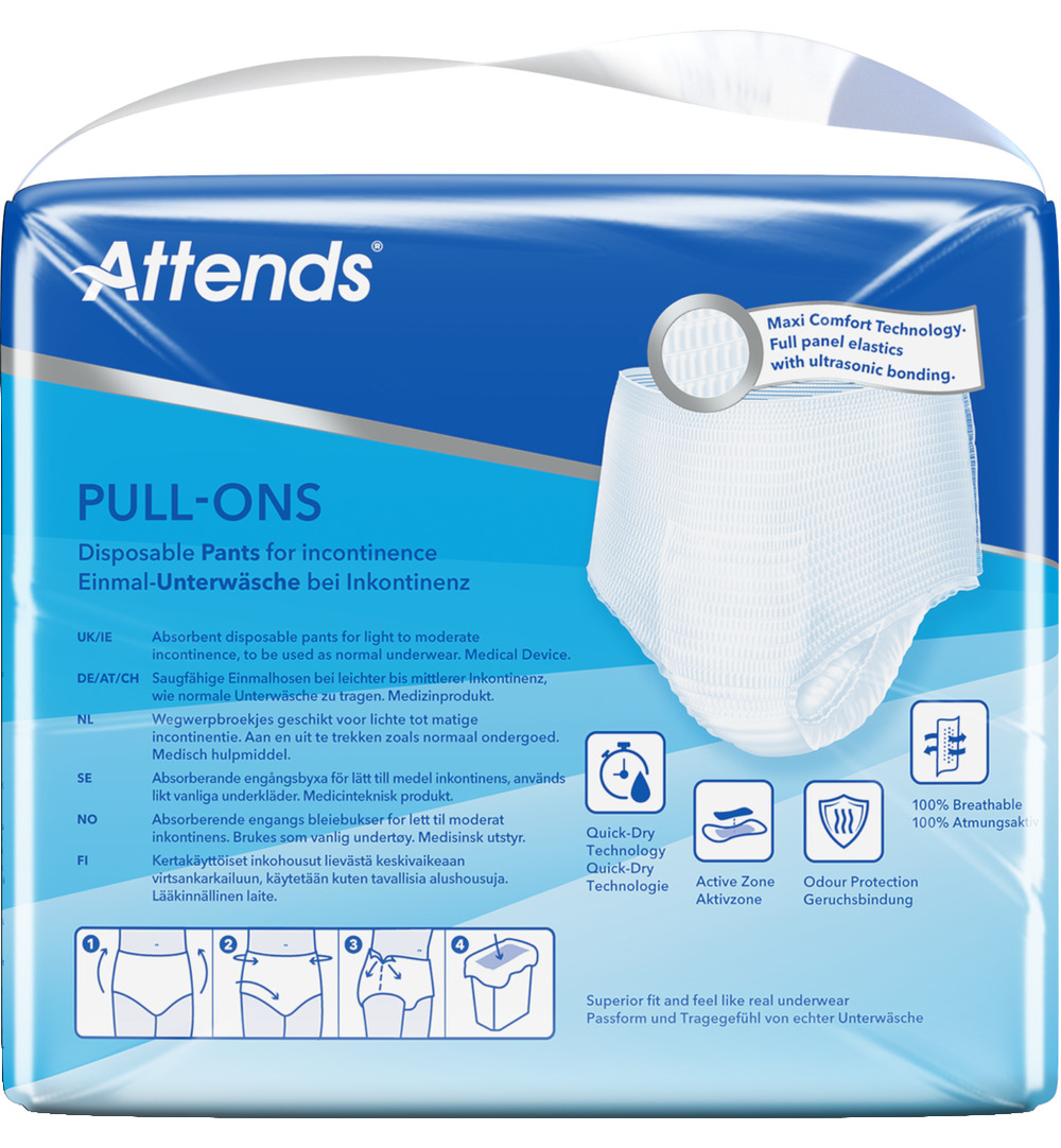 Attends Pull Ons Small 4 (22 stuks)