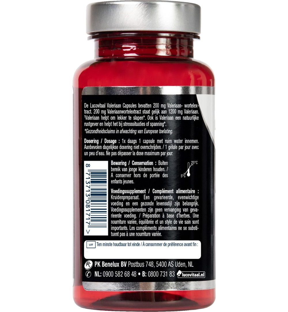 Lucovitaal Valeriaan 200mg (60 capsules) - image 2