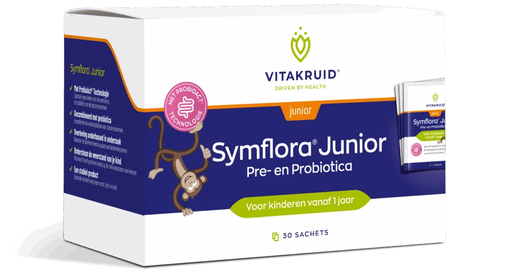 Vitakruid Symflora® Junior Pre- En Probiotica Voor Kinderen (30 zakjes)