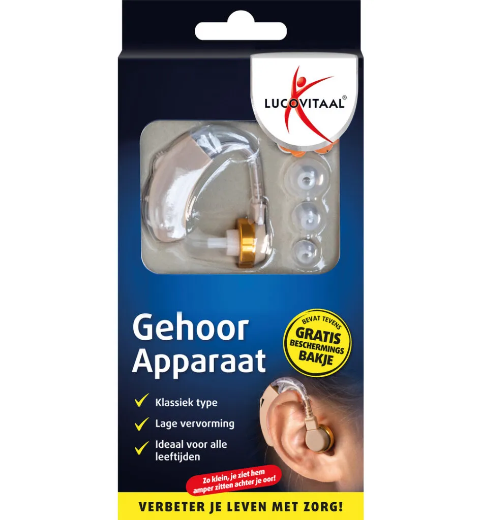 Lucovitaal Gehoorapparaat (1 stuk)