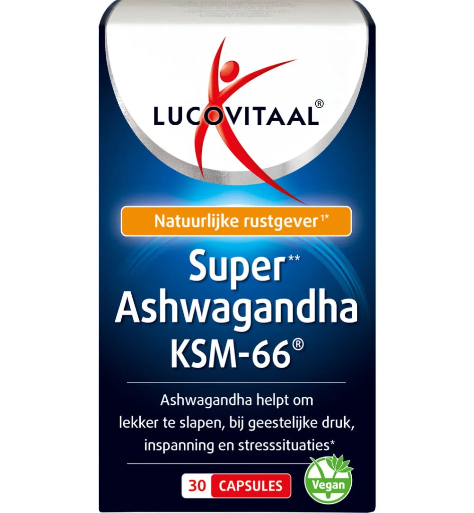 Lucovitaal Ashwagandha Ksm-66 Super (30 capsules)
