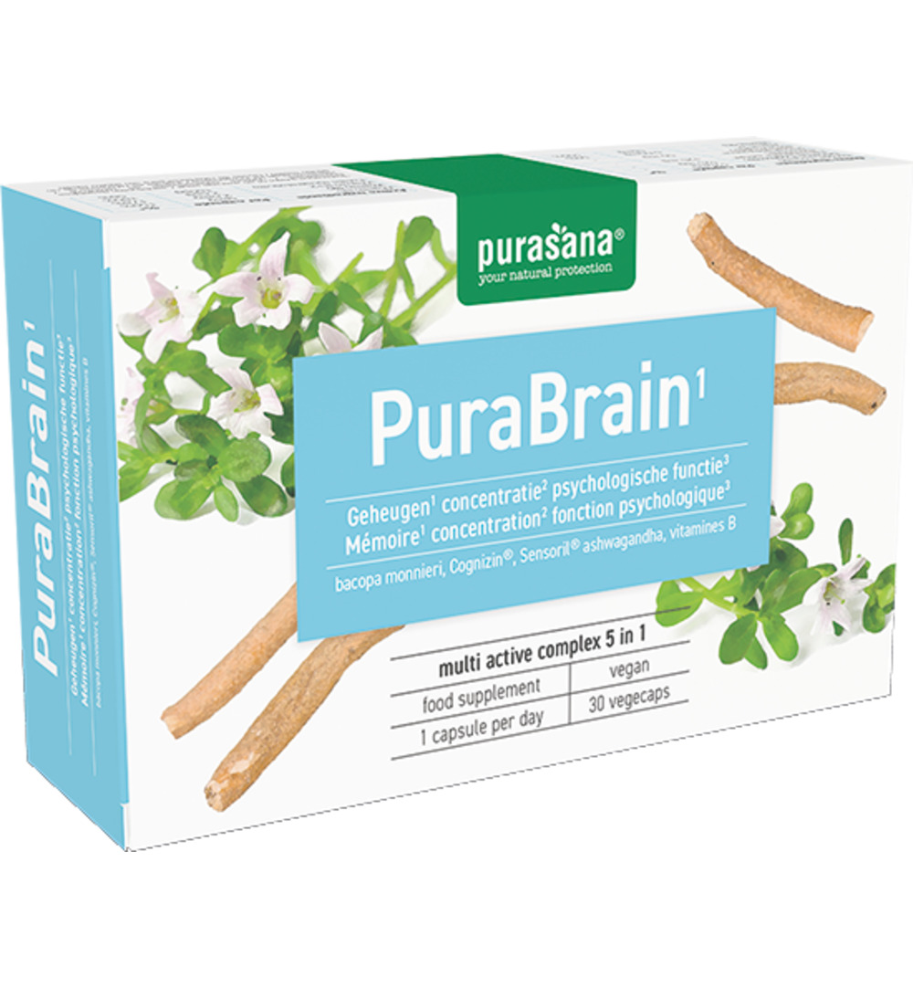 Purasana PuraBrain (30 vega capsules)
