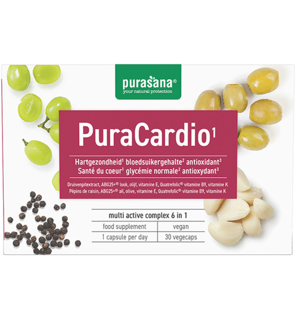 Purasana PuraCardio (30 vega capsules)