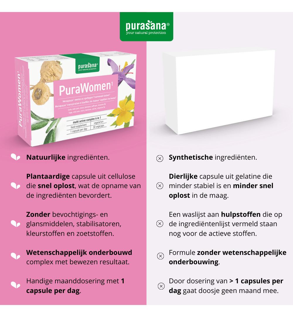 Purasana PuraWomen (30 vega capsules) - image 4