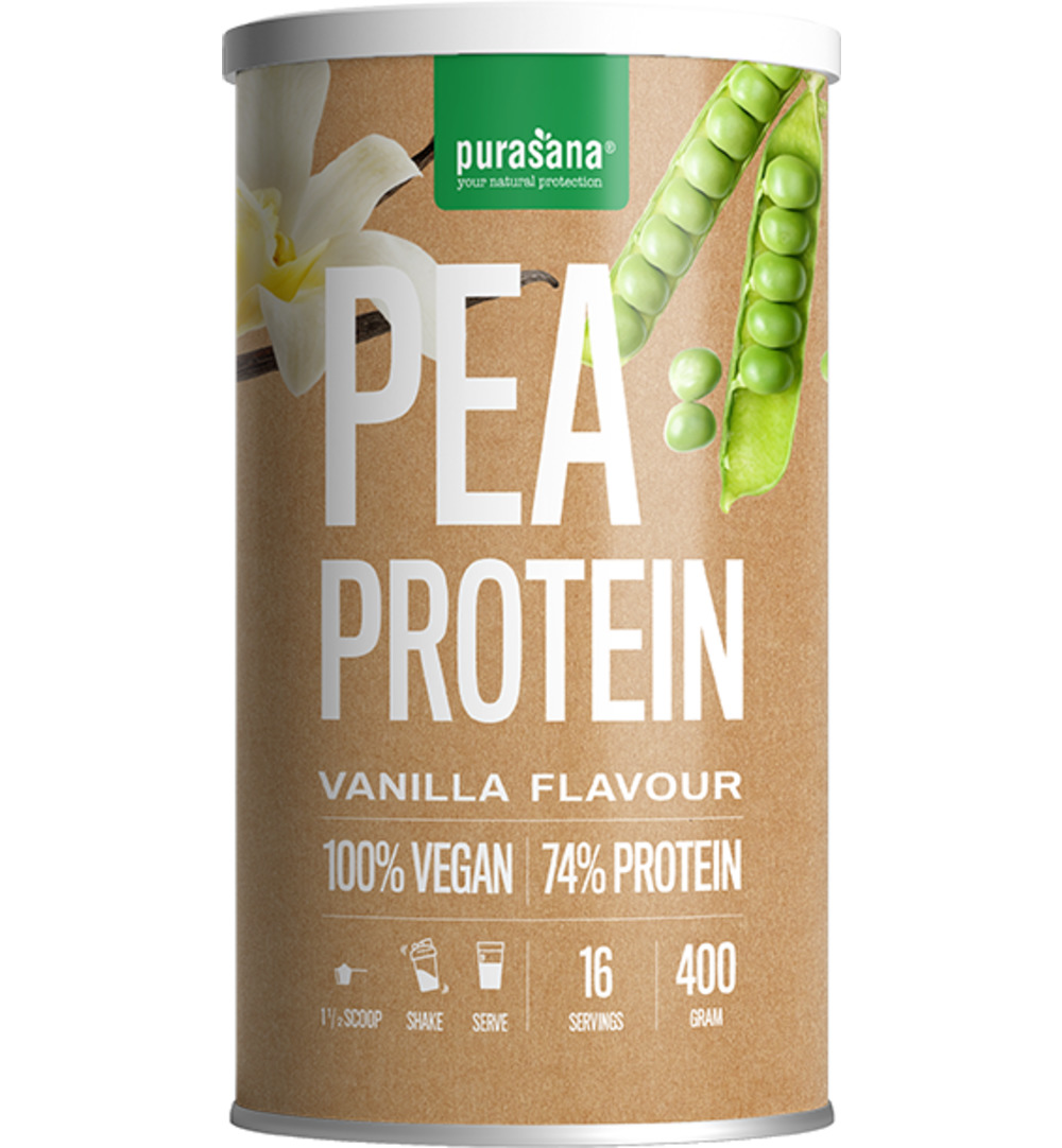 Purasana Vegan Protein Pea 74% (400 gr)