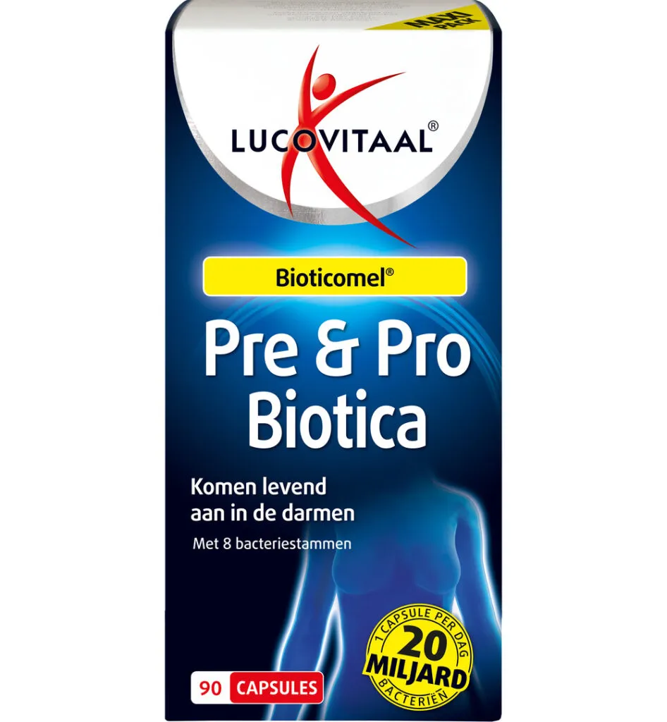 Lucovitaal Pre & Probiotica (90 capsules)