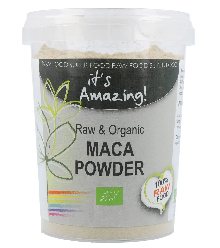 It's Amazing Raw & organic maca poeder bio (300 gr)