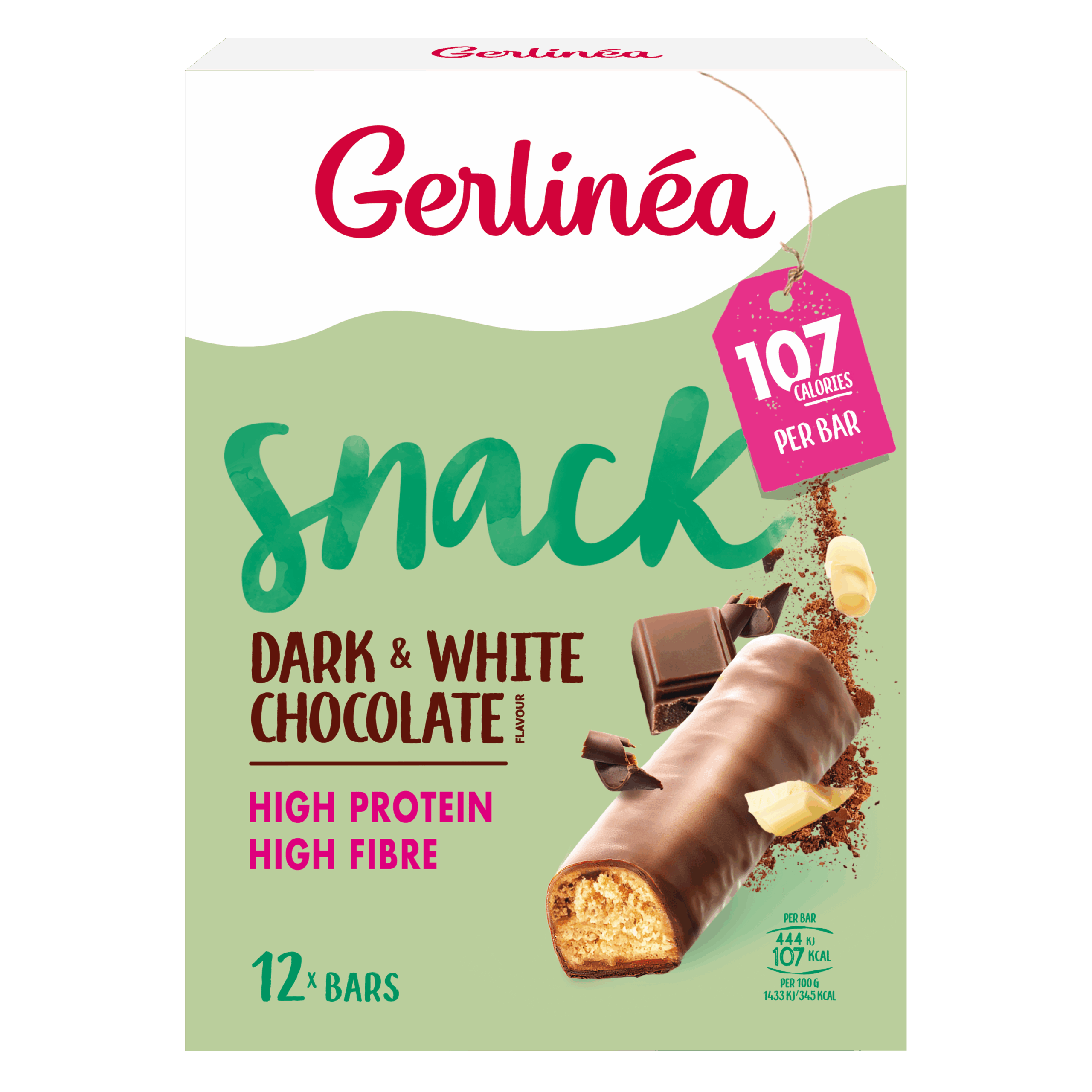 Gerlinéa Maaltijdrepen Chocolade (372 gr)