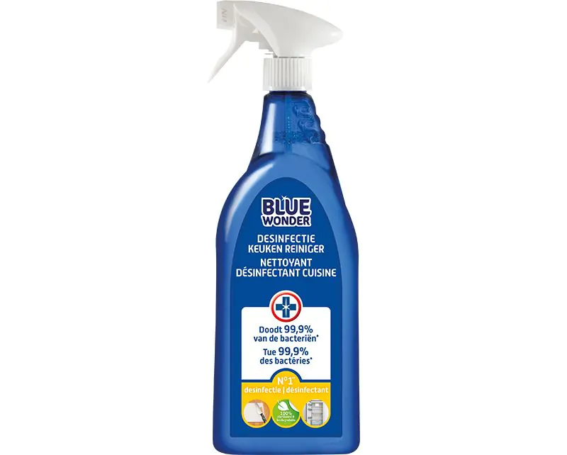 Blue Wonder Desinfectie Keuken reiniger (750 ml)