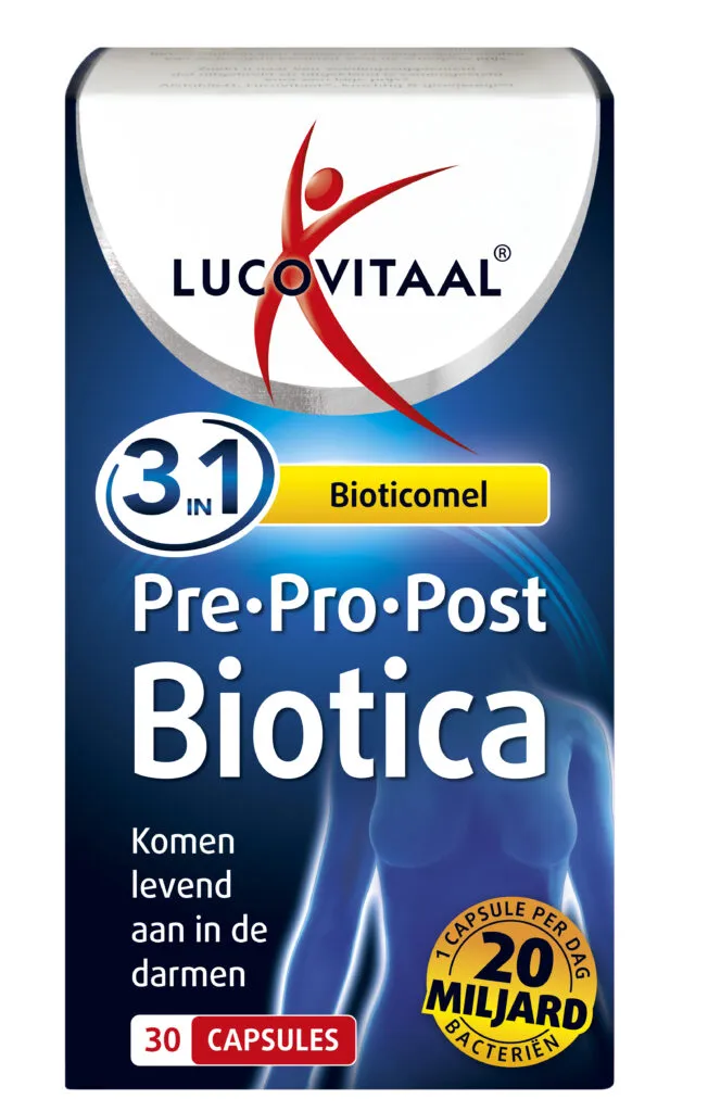 Lucovitaal Pre Pro Post Biotica (30 capsules)