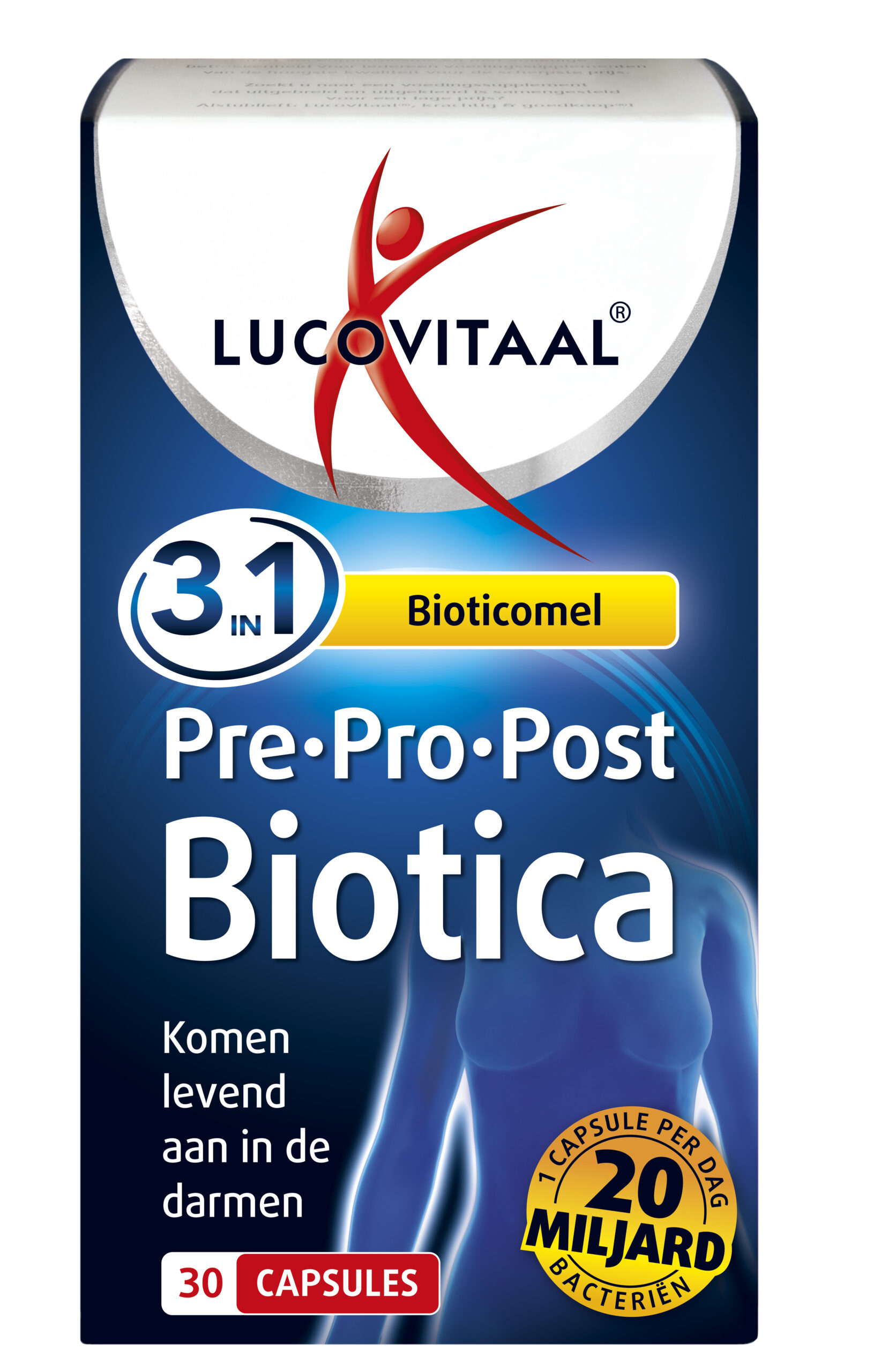 Lucovitaal Pre Pro Post Biotica (30 capsules)