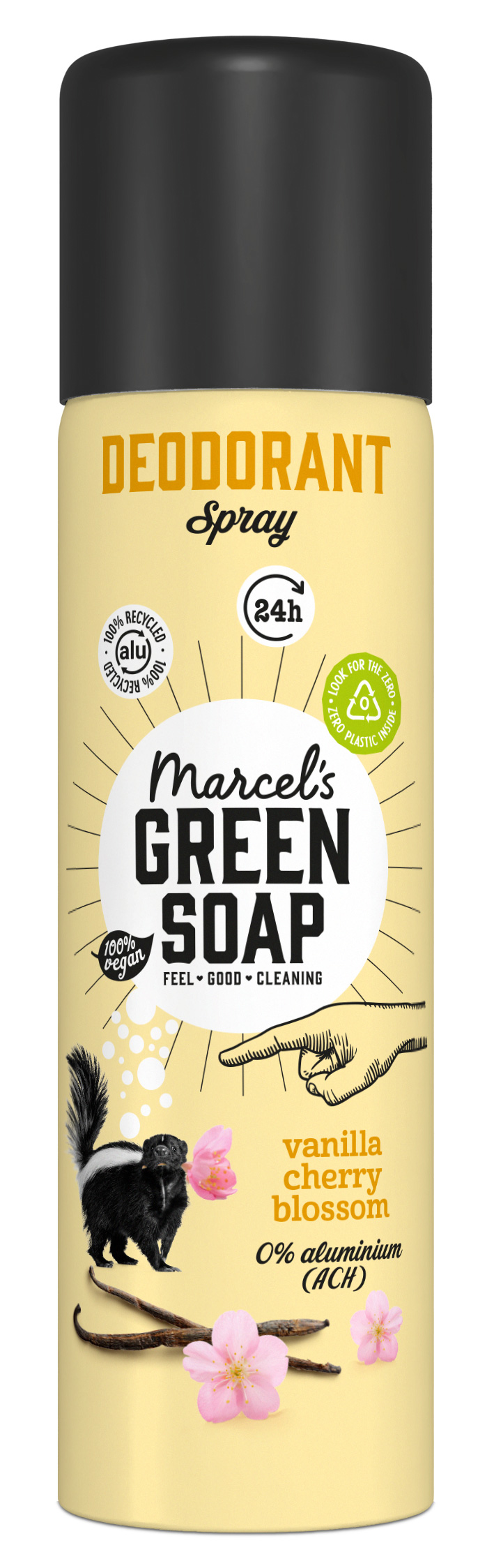 Marcel's Green Soap Deospray Vanilla Cherryblossom (150 ml)