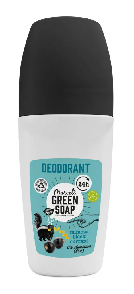 Marcel's Green Soap Deoroller Mimosa Blackcurrant (50 ml)