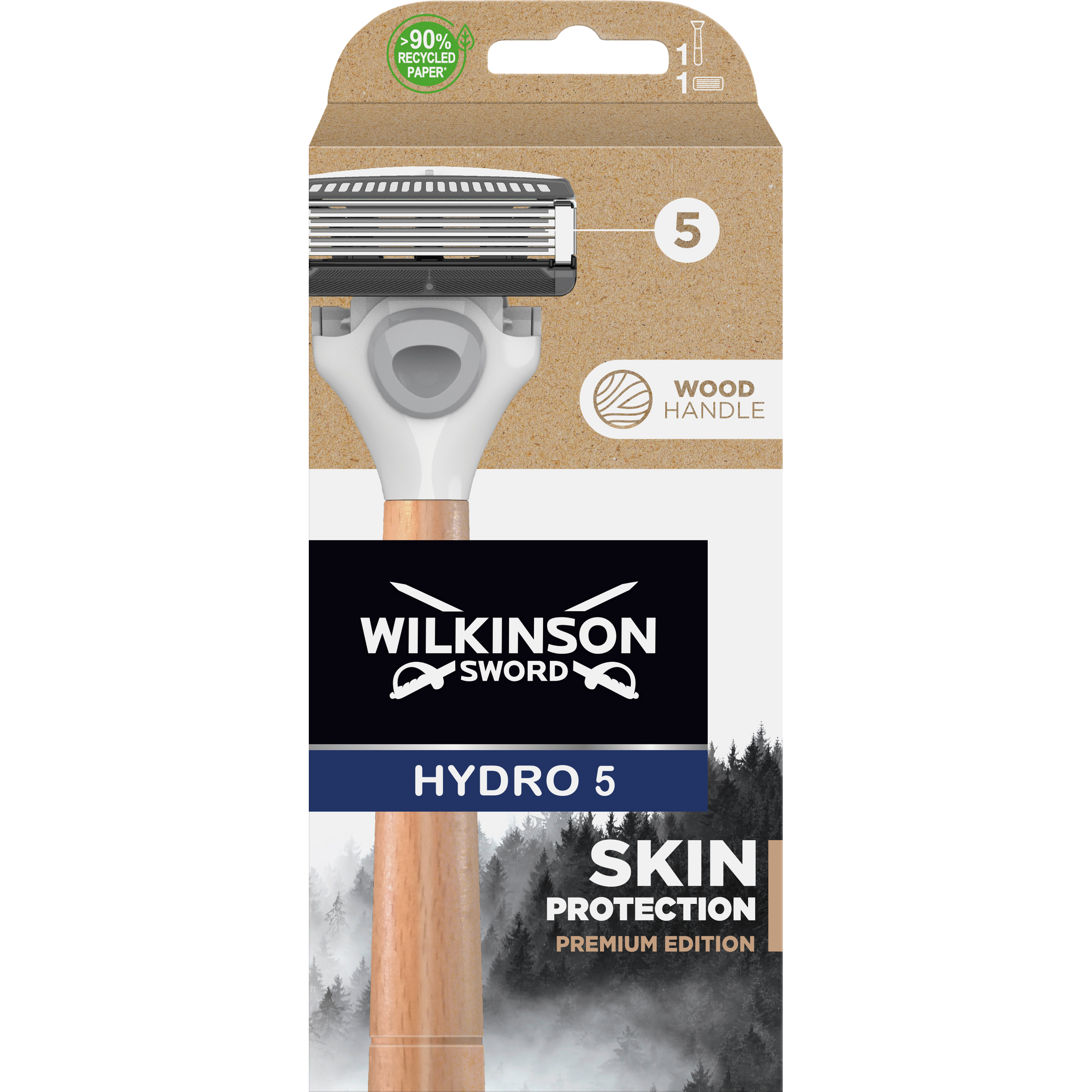Wilkinson Hydro 5 Wood (5 stuks)