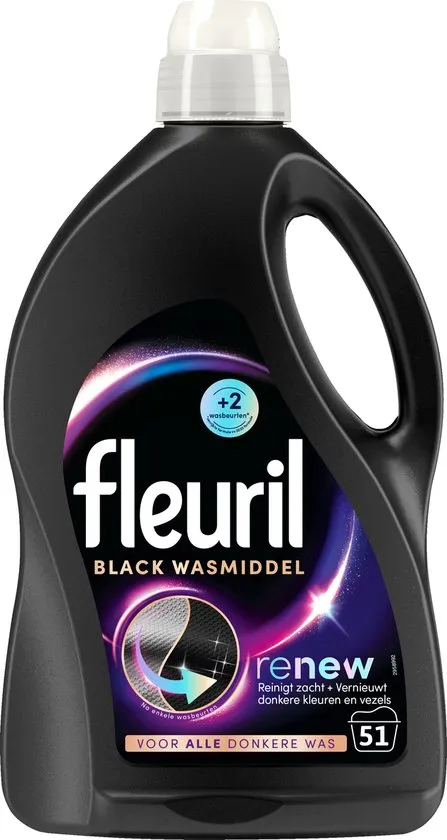 Fleuril Wasmiddel Renew Black (2550 ml)