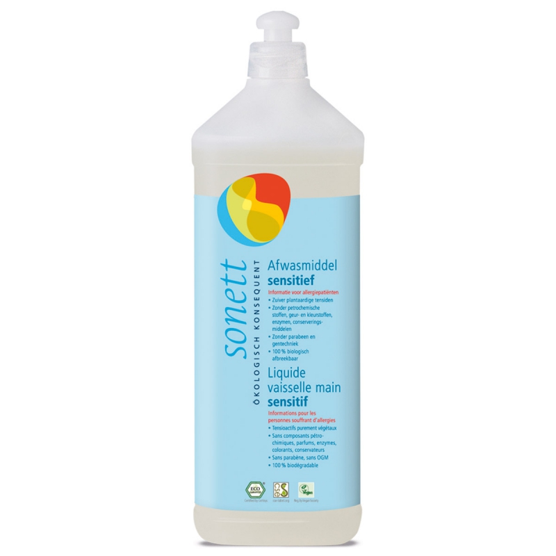 Sonett Afwasmiddel Sensitive Bio (1000 ml)