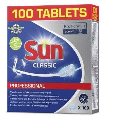 Sun Vaatwastabletten - Classic (100 stuks)