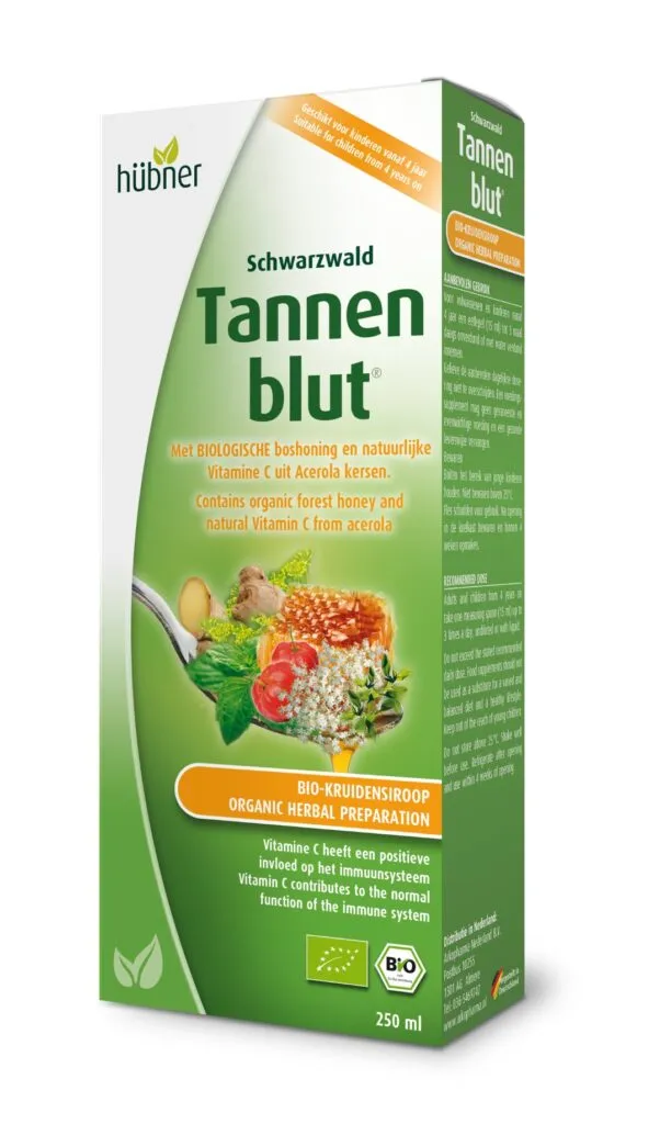 Hubner Tannenblut Kruidensiroop Bio (250 ml)